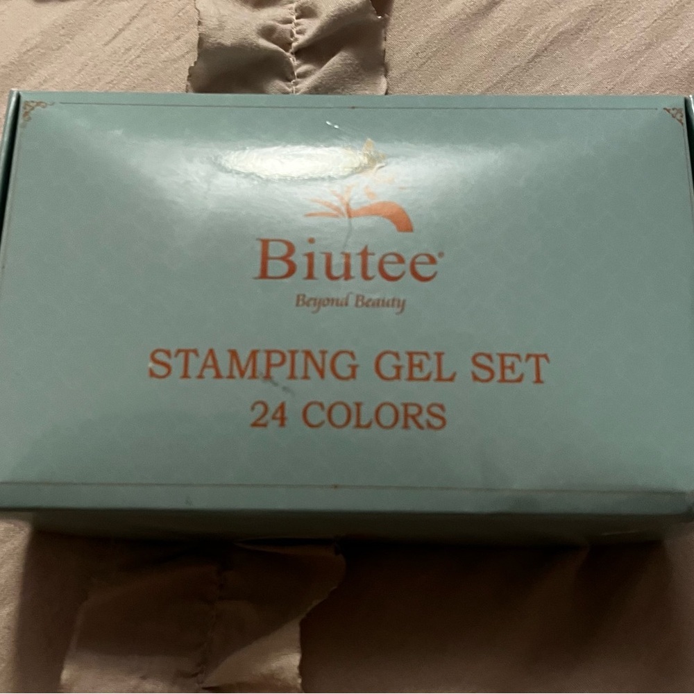 Biutee Stamping Gel Set - 24 Colors NWT